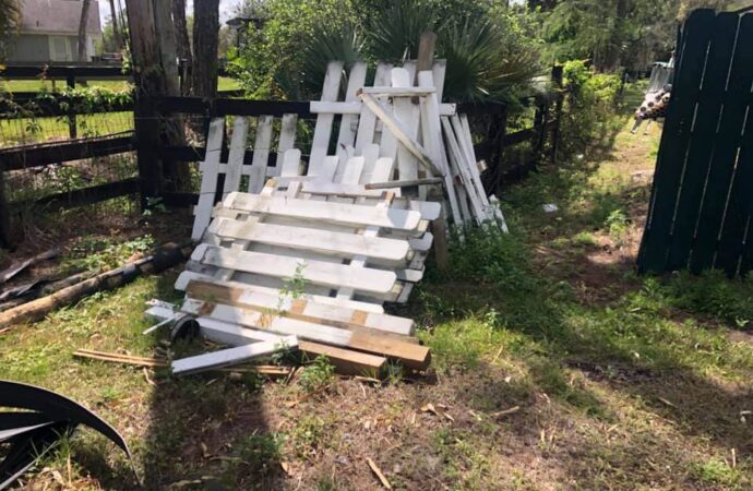 Fence Removals Clean Outs-Wellington Junk Removal and Trash Haulers