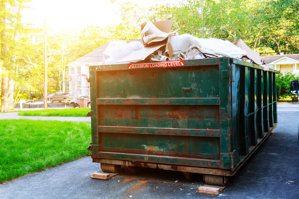 10 Cubic Yard Dumpster, Wellington Junk Removal and Trash Haulers