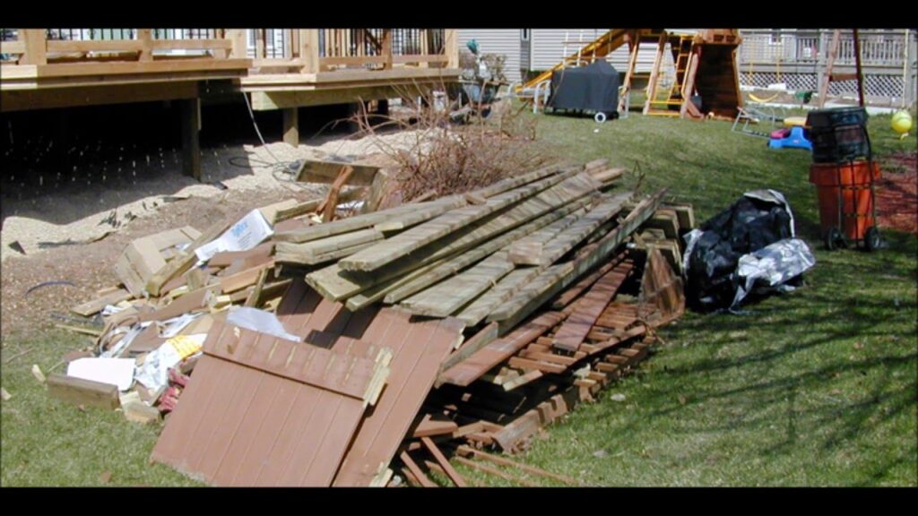 Deck Removal Dumpster Services, Wellington Junk Removal and Trash Haulers